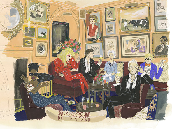 T Magazine - Illustration by KONSTANTIN KAKANIAS